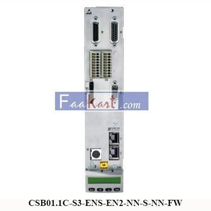 Picture of CSB01.1C-S3-ENS-EN2-NN-S-NN-FW BOSCH REXROTH IndraDrive control unit R911315253