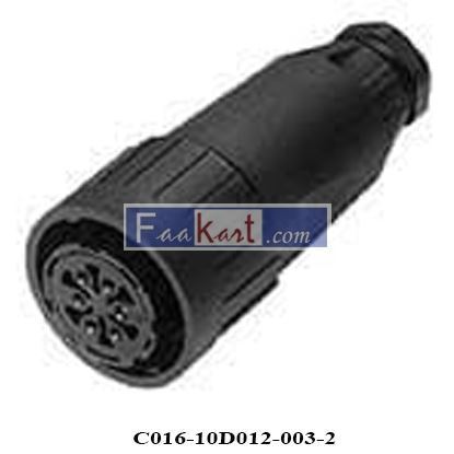 Picture of C016-10D012-003-2  Circular DIN Connectors FEMALE CABLE CONNECTOR 12+PE