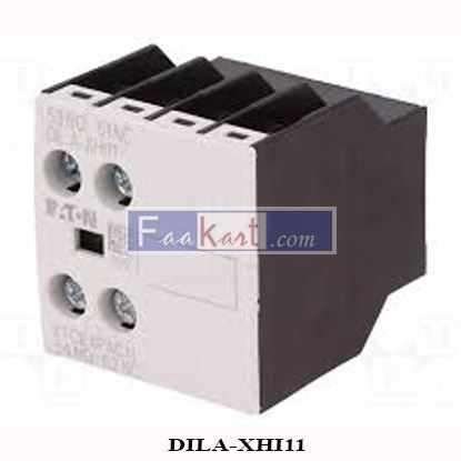 Picture of DILA-XHI11   276421   EATON ELECTRIC Auxiliary contacts; Leads: screw terminals; front