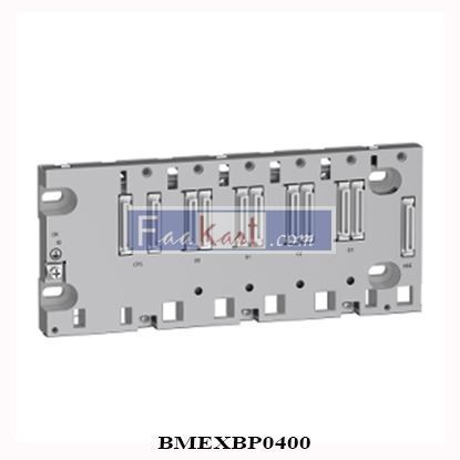 Picture of BMEXBP0400 Schneider Electric rack X80 4 slots Ethernet backplane