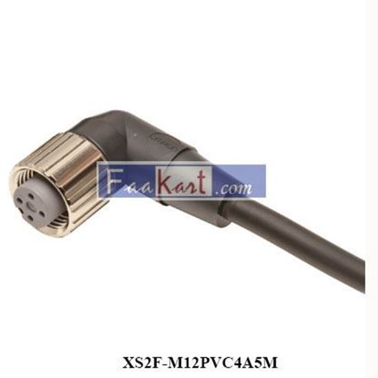 Picture of XS2F-M12PVC4A5M  OMRON  Sensor cable  XS2F-M12 PVC4A5M -419187
