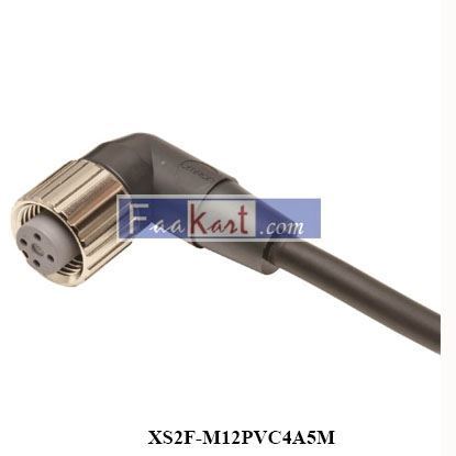 Picture of XS2F-M12PVC4A5M  OMRON  Sensor cable  XS2F-M12 PVC4A5M
