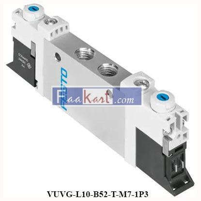 Picture of VUVG-L10-B52-T-M7-1P3 Festo  Solenoid Valve 5/2-way valve 566475