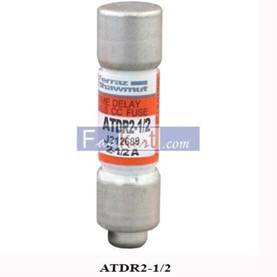 Picture of ATDR2-1/2 Mersen Fuse Time-Delay Class CC Current Limiting 200kA AC/100kA DC 600VAC/300VDC 2.5A