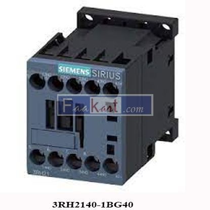 Picture of 3RH2140-1BG40   SIEMENS Contactor relay