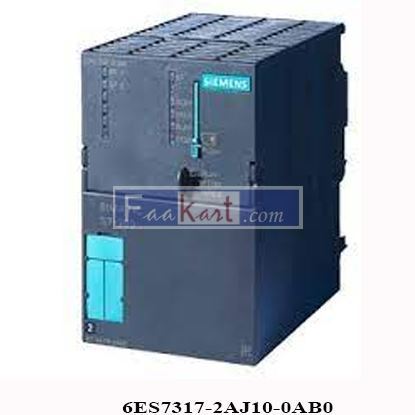 Picture of 6ES7317-2AJ10-0AB0 | Siemens | SIMATIC S7-300, CPU 317-2DP
