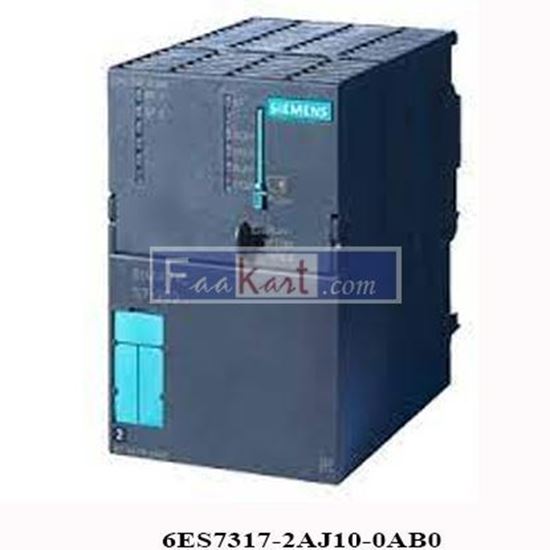 Picture of 6ES7317-2AJ10-0AB0 | Siemens | SIMATIC S7-300, CPU 317-2DP