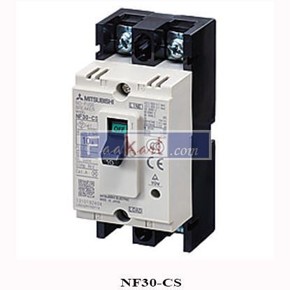 Picture of NF30-CS  2P 5A  MITSUBISHI Molded Case Circuit Breakers