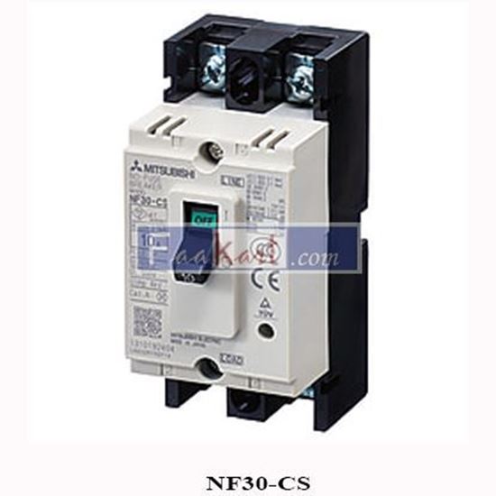 Picture of NF30-CS  2P 5A  MITSUBISHI Molded Case Circuit Breakers