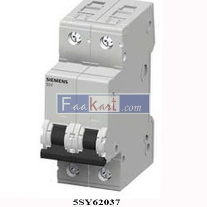 Picture of 5SY62037 Siemens  5SY6203-7 Circuit breaker 3 A 230 V, 400 V
