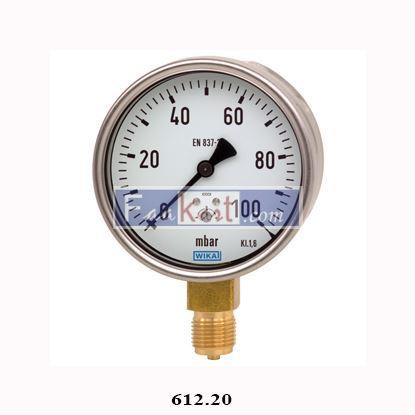 Picture of 612.20 KL1.6 Capsule pressure gauge, copper alloy