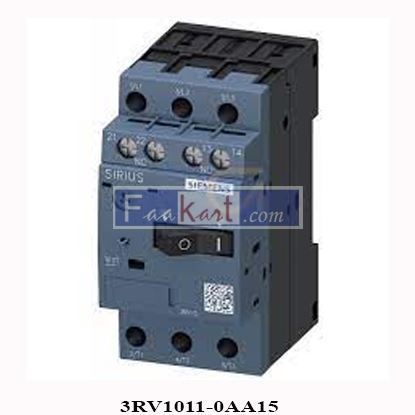 Picture of 3RV1011-0AA15  SIEMENS Circuit breaker size S00 for motor protection