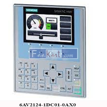 Picture of 6AV2124-1DC01-0AX0  | Siemens | SIMATIC HMI KP400 Comfort, Key Operation, 4"