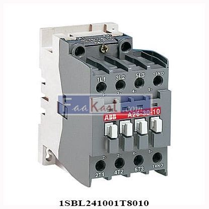 Picture of 1SBL241001T8010  - A26-30-10 220-230V 50Hz / 230-240V 60Hz -ABB - Contactor