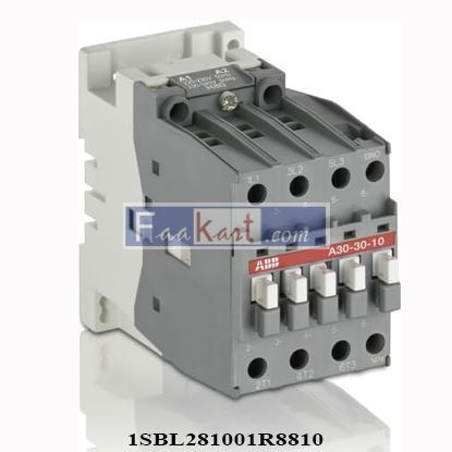 Picture of 1SBL281001R8810 -  A30-30-10 230-240V 50Hz / 240-260V 60Hz - ABB - Contactor