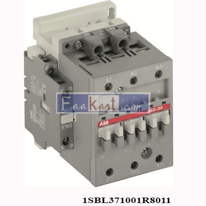 Picture of 1SBL371001R8011 -  A63-30-11 220-230V 50Hz / 230-240V 60Hz - ABB -Contactor
