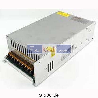 Picture of S-500-24 500W DC 24V 20A output AC 220V input single group switching power supply