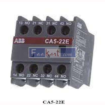 Picture of 1SBN010040R1022 CA5-22E ABB Auxiliary Contact Block