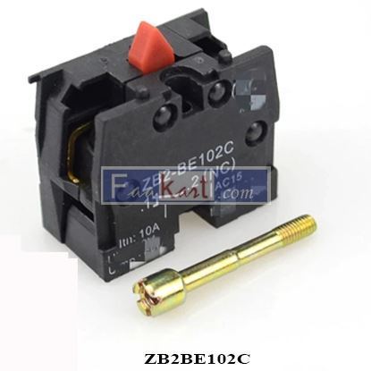 Picture of ZB2BE102C | ZB2-BE102C | SCHNEIDER  CONTACT BLOCK 10AMP 1NC