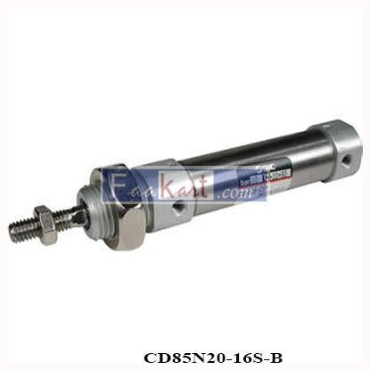 Picture of CD85N20-16S-B SMC   cyl, iso, spr ret, sw capable, C85 ROUND BODY CYLINDER