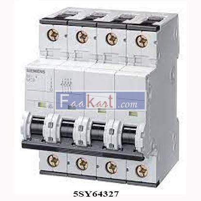 Picture of 5SY6432-7  |  5SY64327  | SIEMENS Miniature circuit breaker
