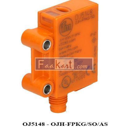 Picture of OJ5148 - OJH-FPKG/SO/AS Diffuse reflection sensor ifm efector
