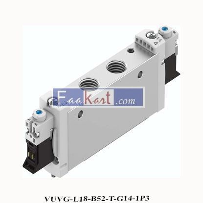 Picture of VUVG-L18-B52-T-G14-1P3  FESTO  Solenoid valve