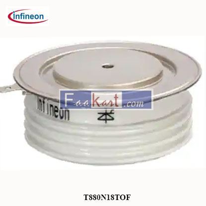 Picture of T880N18TOF INFINEON Phase Control Thyristor discs