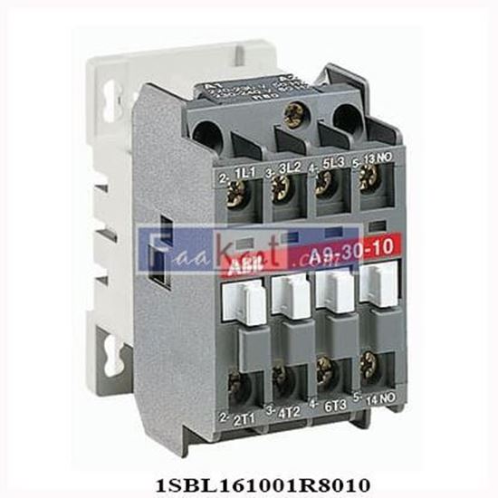Picture of 1SBL161001R8010  ABB A12-30-10 220-230V 50Hz / 230-240V 60Hz Contactor