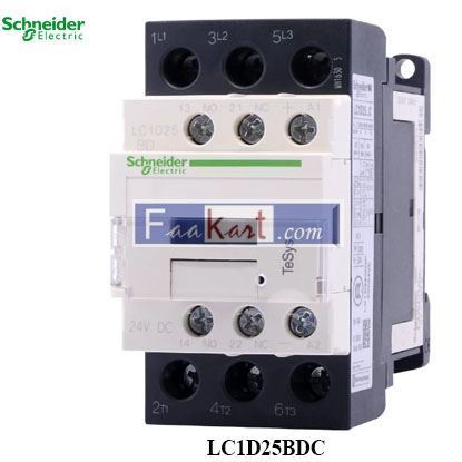 Picture of LC1D25BDC  Schneider Contactor