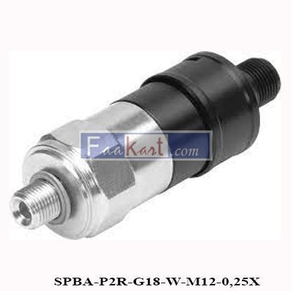 Picture of SPBA-P2R-G18-W-M12-0,25X  (8000033)   FESTO  Pressure switch