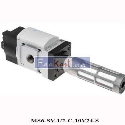 Picture of MS6-SV-1/2-C-10V24-S Festo Valve  8001469