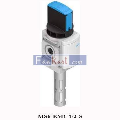 Picture of MS6-EM1-1/2-S  | MS6-EM1-1 2-S | Festo  On/off valve  541268