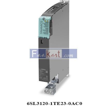 Picture of 6SL3120-1TE23-0AC0 | Siemens | Sinamics S120 Single Motor Module Input