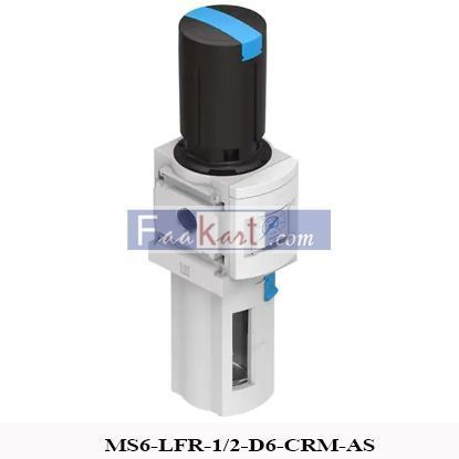 Picture of MS6-LFR-1/2-D6-CRM-AS  FESTO Filter Regulator  G1/2 20bar 5µm 529176