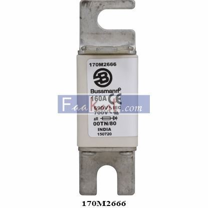 Picture of 170M2666 BUSSMANN SERIES HIGH SPEED SQUARE BODY FUSES