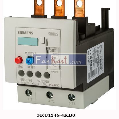 Picture of 3RU1146-4KB0 SIEMENS OVERLOAD RELAYS