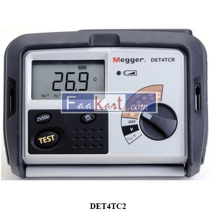 Picture of DET4TC2 Megger Four Terminal Ground Resistance Tester