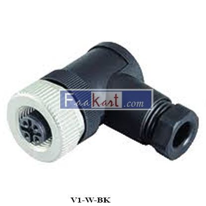 Picture of V1-W-BK Pepperl+Fuchs Female connector, field-attachable