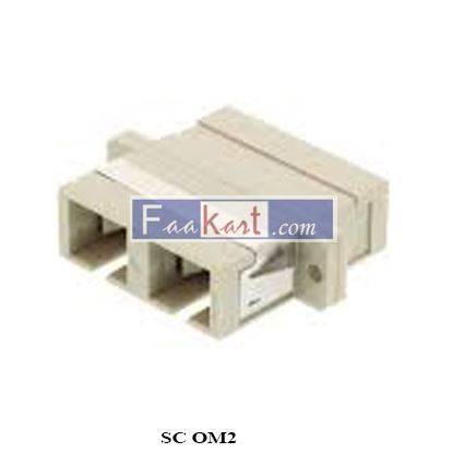 Picture of SC OM2  DuplexFiber Optic Adapter long ears
