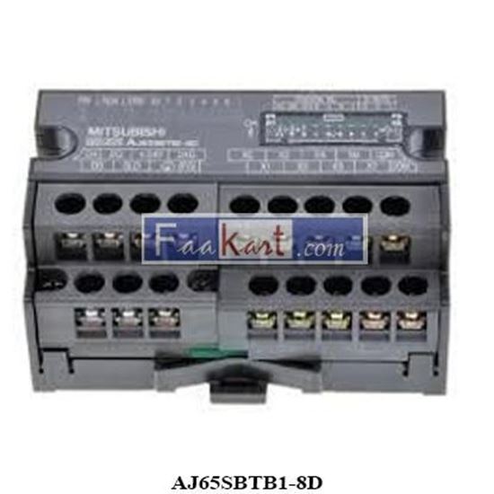 Picture of AJ65SBTB1-8D  Mitsubishi  PLC CC-Link compact I/O module