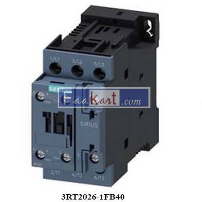 Picture of 3RT2026-1FB40 Siemens Electrical contactor