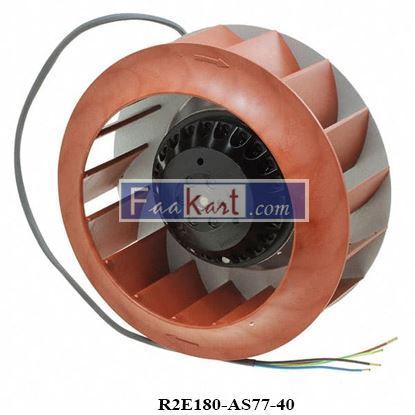 Picture of R2E180-AS77-40 EBM-Papst  AC Motorized Impeller Ball Bearing