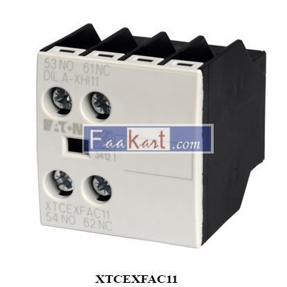 Picture of XTCEXFAC11 EATON MOTOR CONTROL AUXILIARY CONTACT