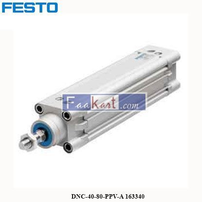 Picture of DNC-40-80-PPV-A  FESTO STANDARDS-BASED CYLINDER  163340   DNC-40-80-PPVA