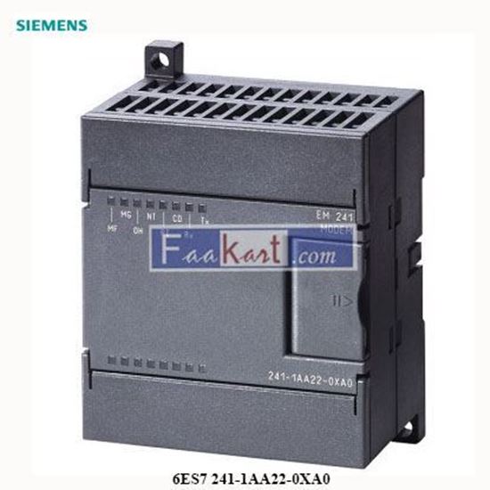 Picture of 6ES7 241-1AA22-0XA0  Siemens  S7-200, MODEM MODULE