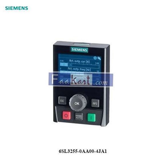 Picture of 6SL3255-0AA00-4JA1  SIEMENS  Sinamics G120 Intelligent Operator Panel IOP