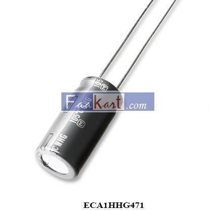 Picture of ECA1HHG471 PANASONIC  Electrolytic Capacitor