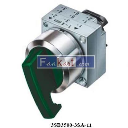 Picture of 3SB3500-3SA-11 Siemens 3SB3 3 Position Selector Switch