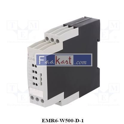 Picture of EMR6-W500-D-1 EATON Module: voltage monitoring relay; DIN; Leads: screw terminals